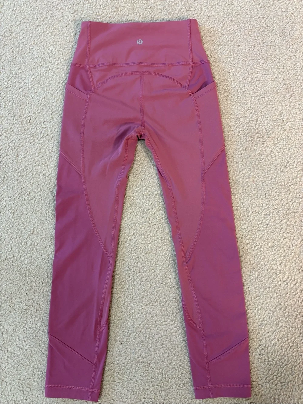 Lululemon Athletic Leggings Mauve Pink - Great Condition